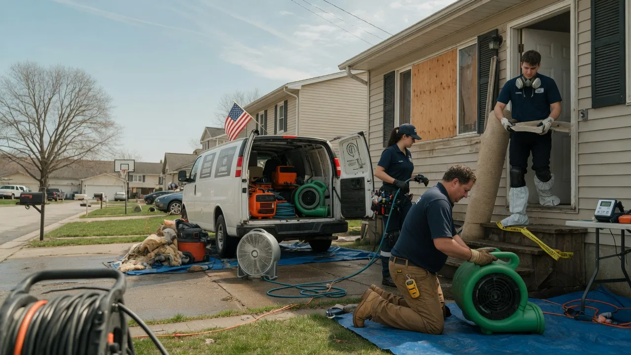 Water Damage Restoration in Reynoldsburg, OH near me